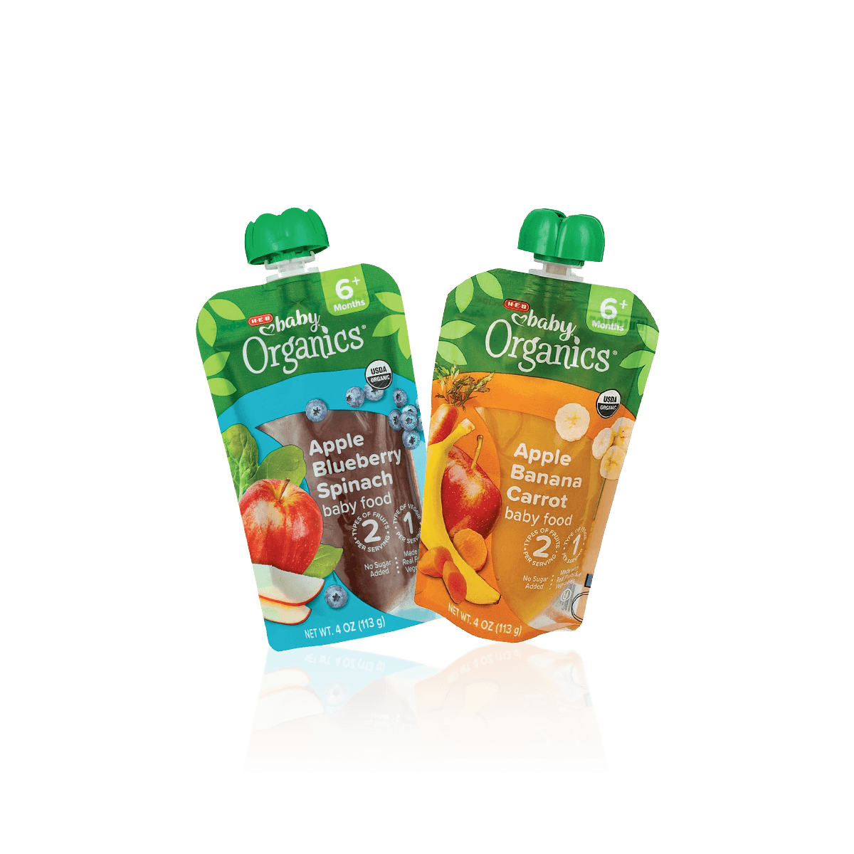 Custom food pouches with stand-up bases, heat-sealed edges and resealable closures for dry food freshness