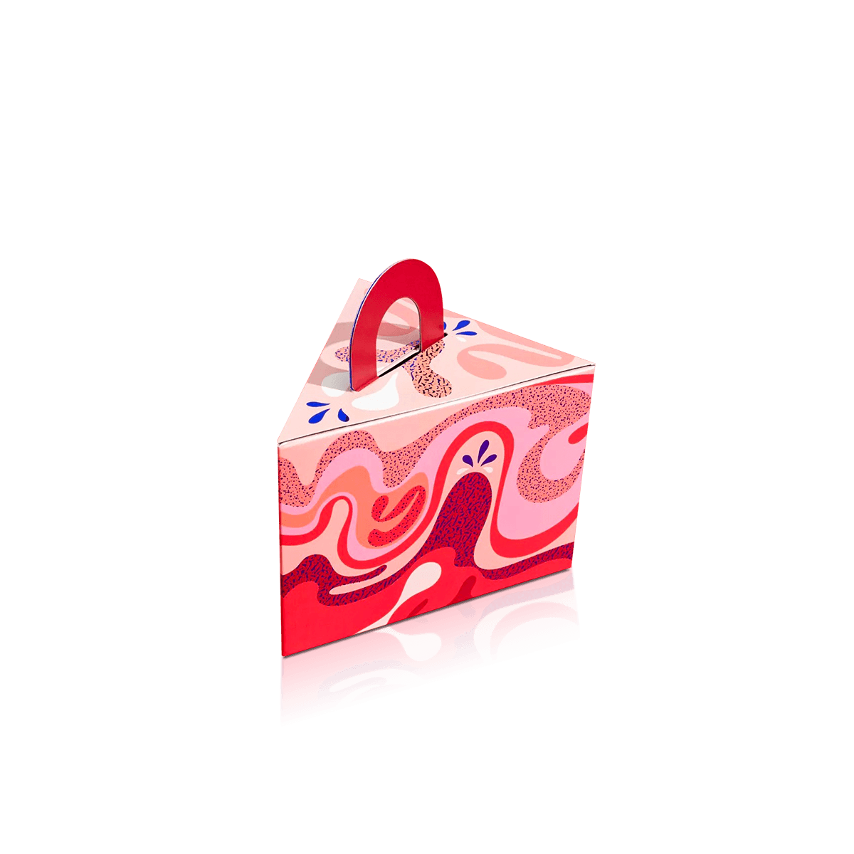 Custom pastry boxes with grease-resistant board and a wide window for fresh display, pickup and short-distance delivery