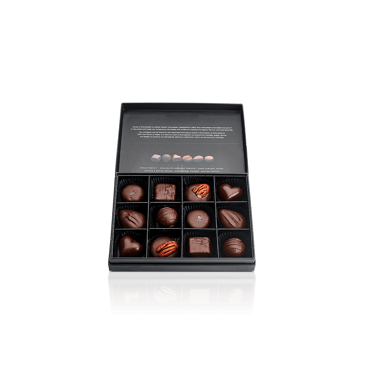 Custom chocolate boxes with fitted cavities, premium paperboard and gift-ready finishes for protected assortments