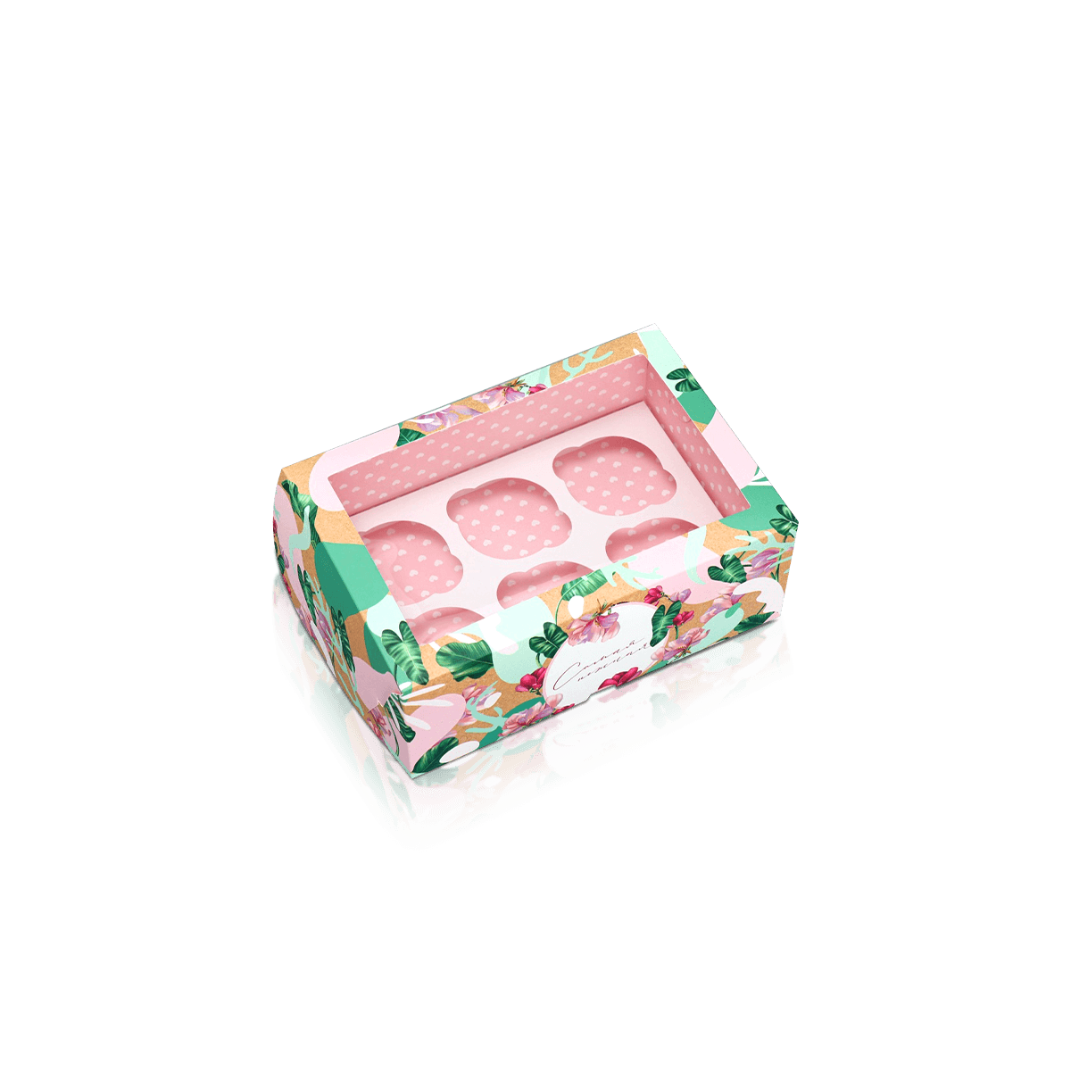 Custom muffin boxes with individual inserts and a secure carry structure to keep toppings upright during takeaway
