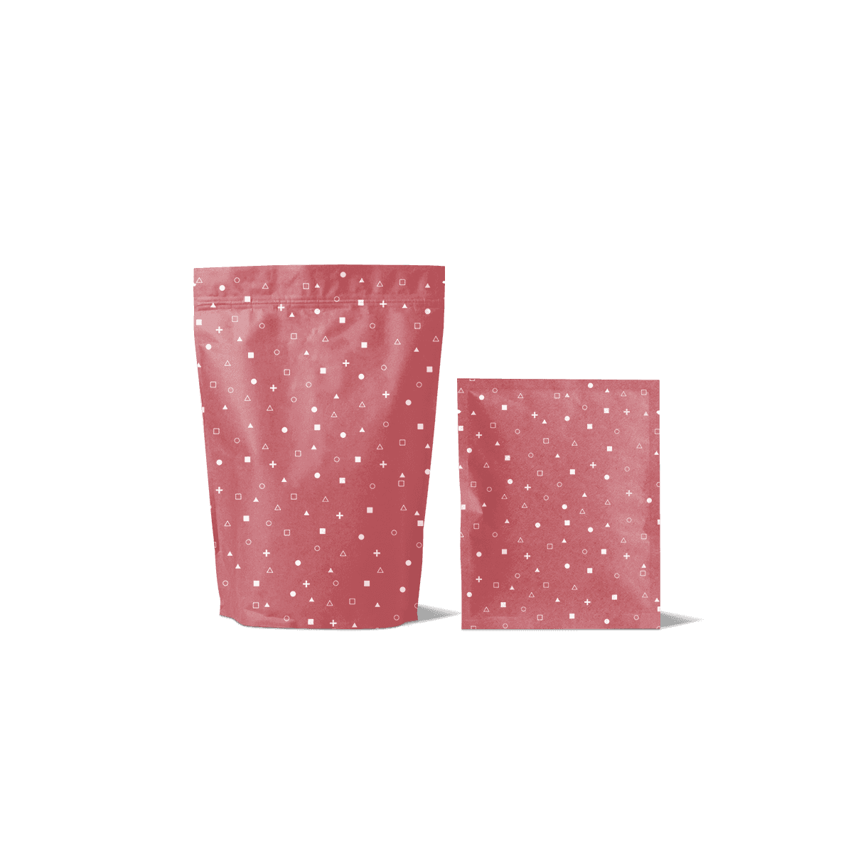 Custom Mylar bags with full-colour print, resealable zips and high-barrier film for food, herbs and wellness products.
